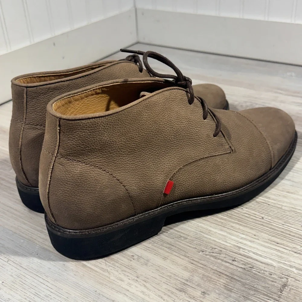 Marc Joseph Mens‎ Lenox Ave Brown Cap Toe Chukka Boots Shoes 12M